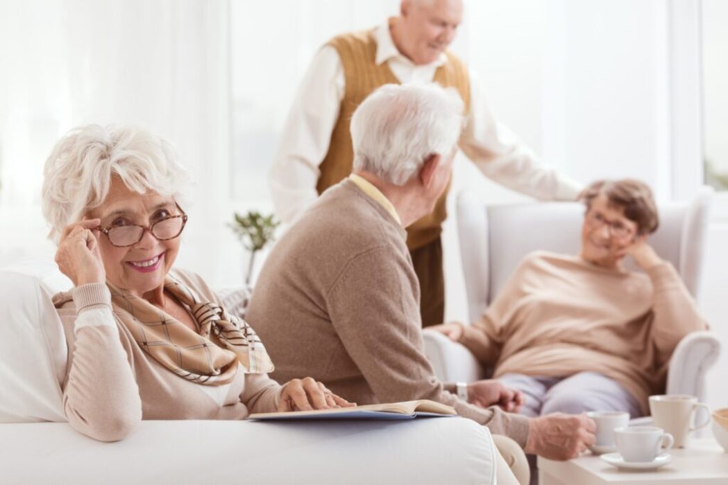 Residents can be involved in the day-to-day life  of the community.