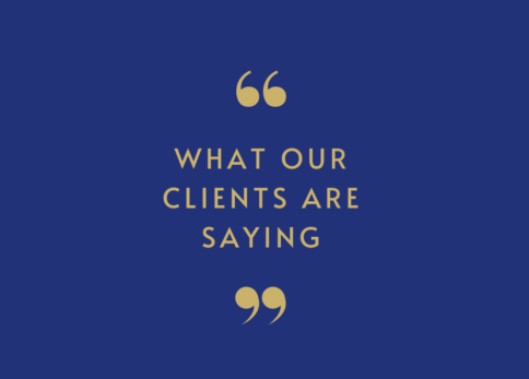 “What our clients are saying v1F.”